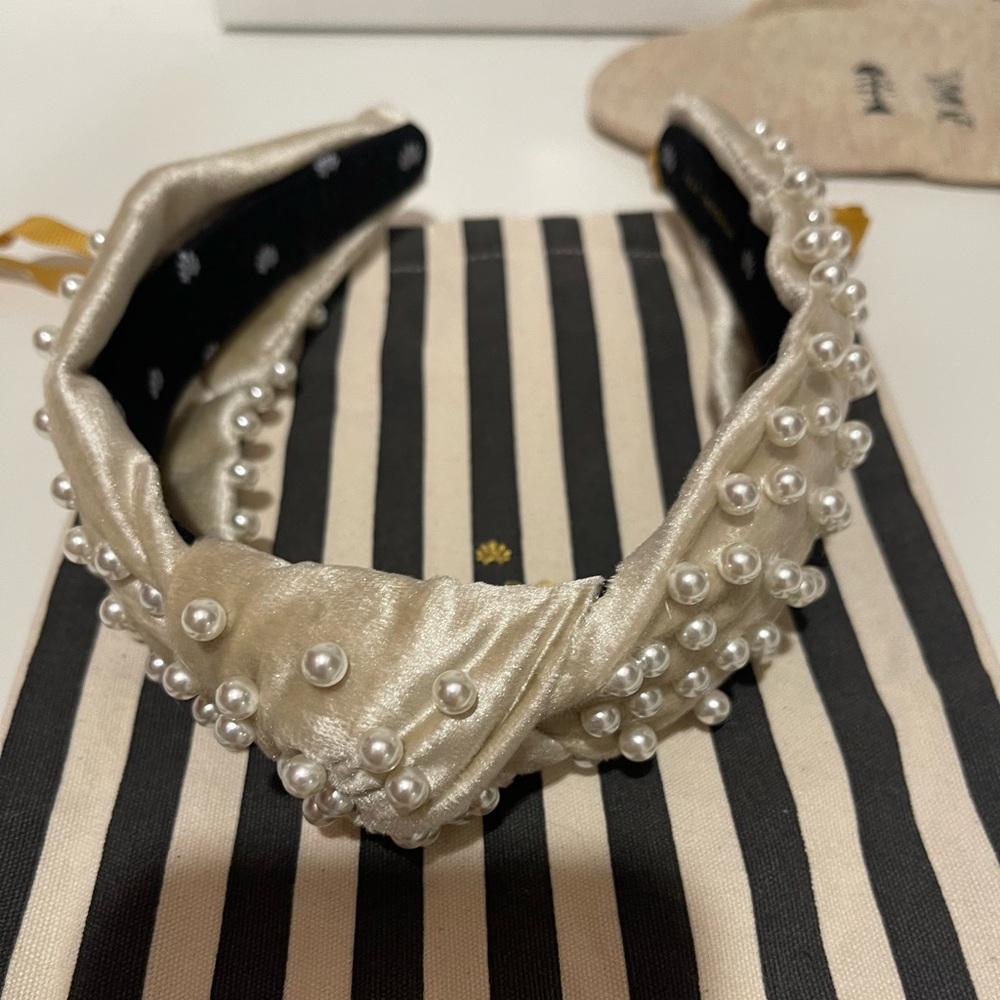 Lele Sadoughi Pearl Headband